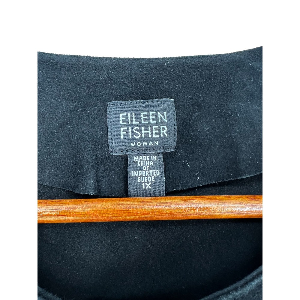Eileen Fisher suede jacket - Picture 8 of 11